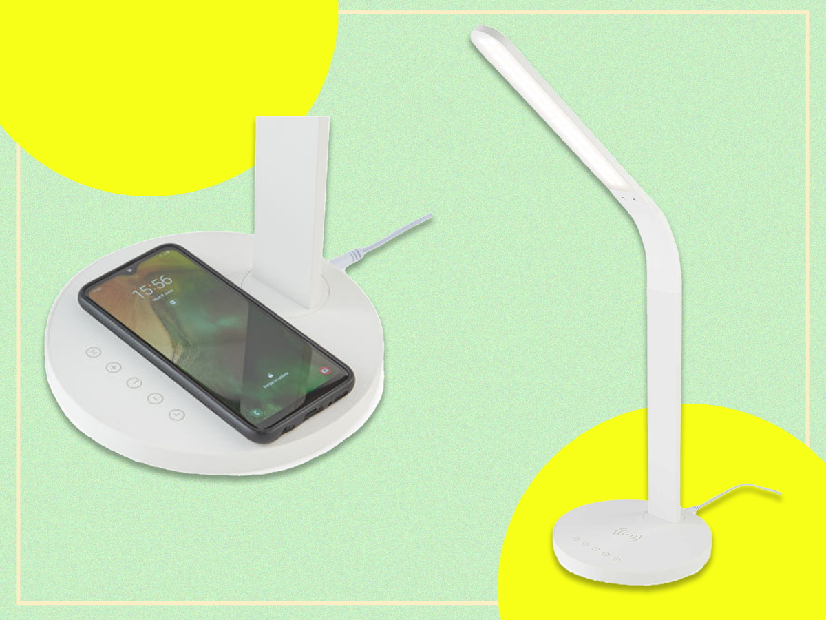 Aldi launch desk lamp that wirelessly charges your phone The Independent